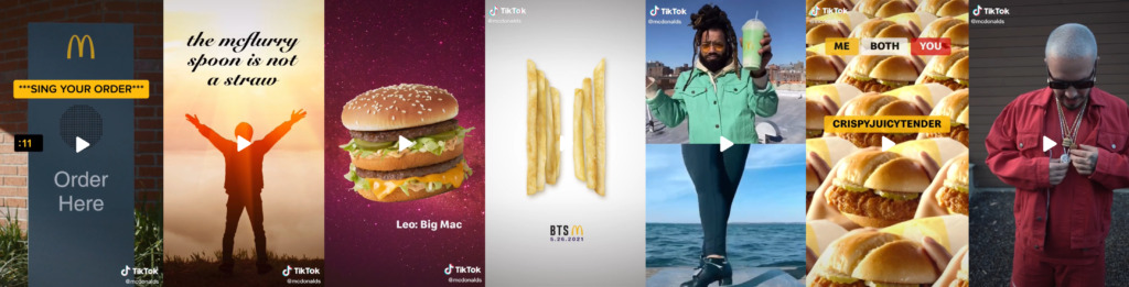 TikTok McDonalds Ad