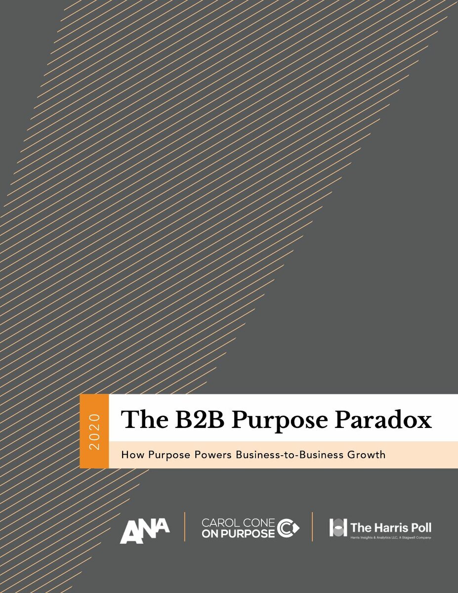 the b2b purpose paradox how purpose powers growth