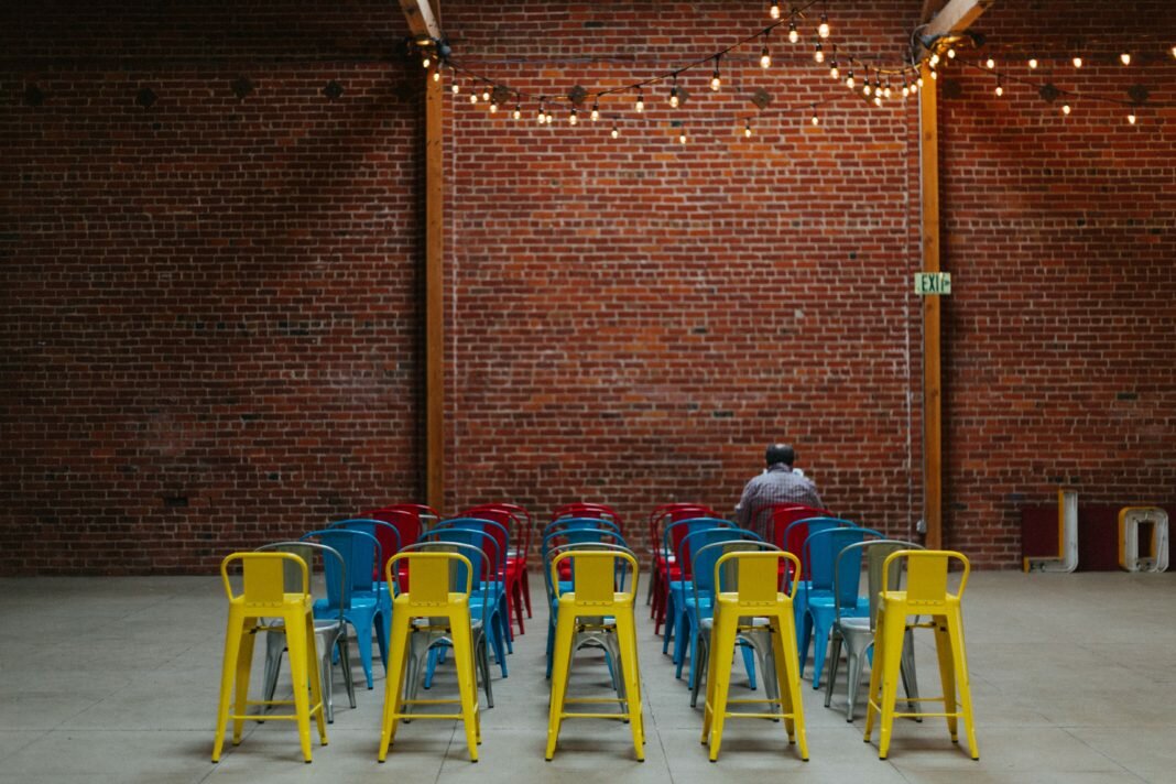 chairs in event space