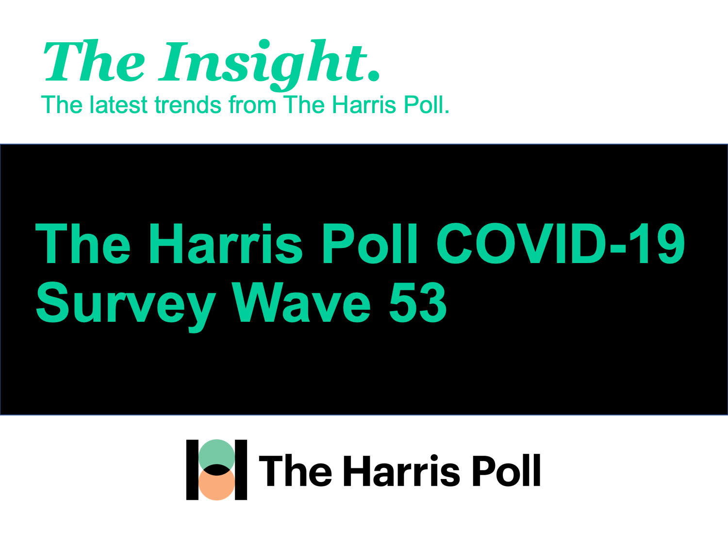 The Insight COVID 19 Survey Wave