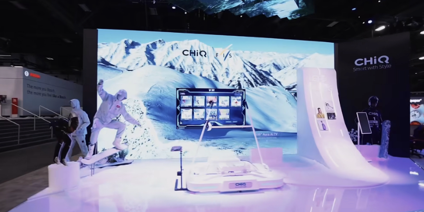 CHiQ VR Skiing Challenge