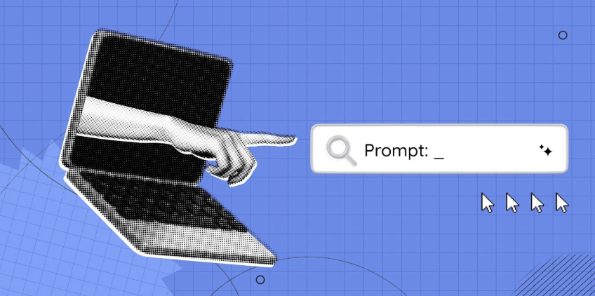 Graphic of ai prompt