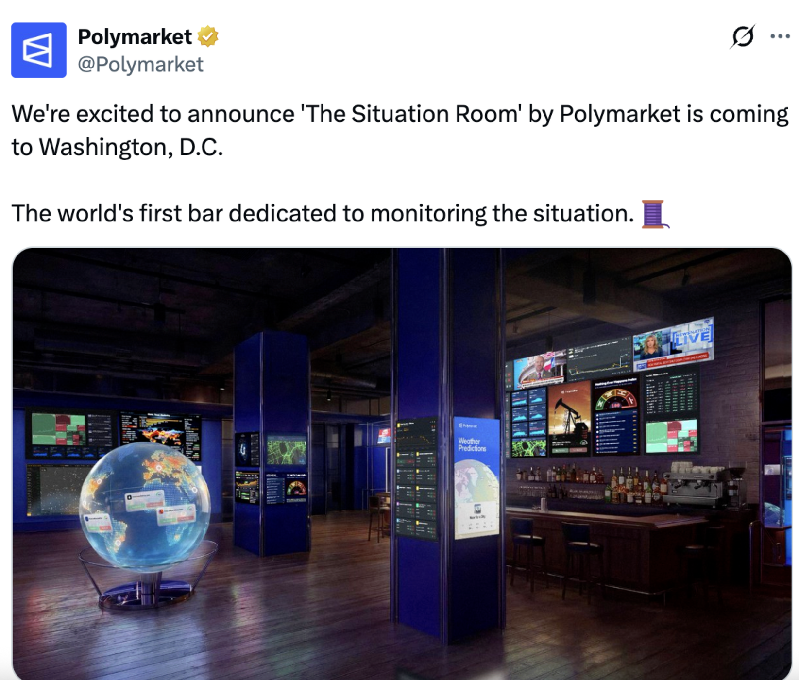 Polymarket pop up