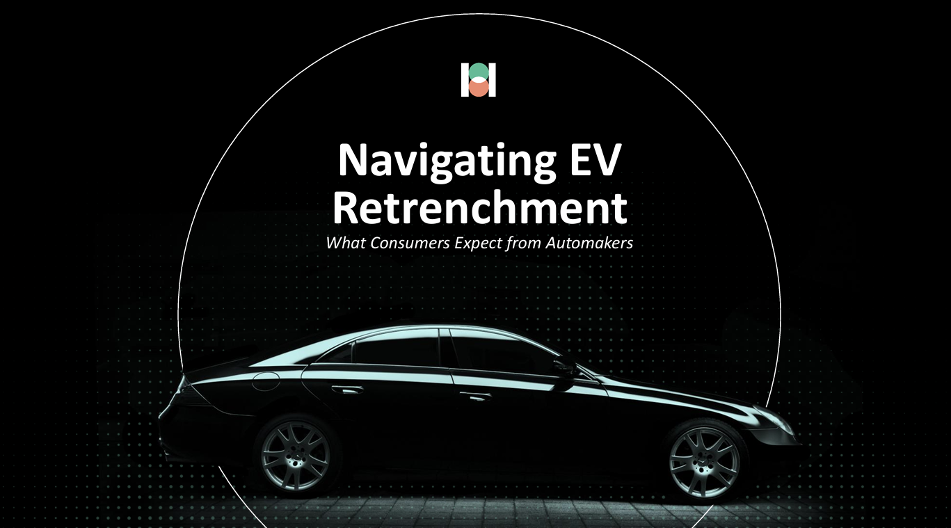 The front cover of the report on Navigating EV Retrenchment