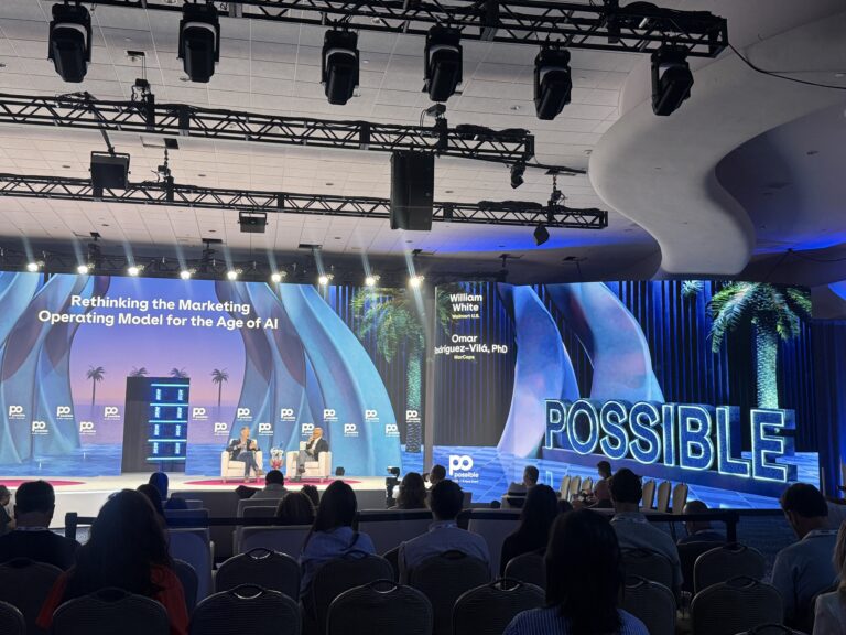 A photo of the stage at POSSIBLE 2026