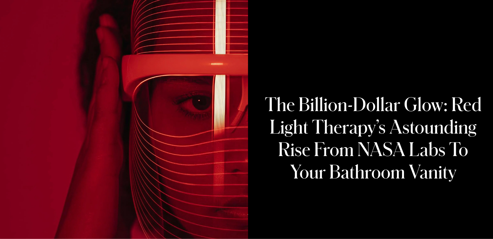 Graphic on red light therapy